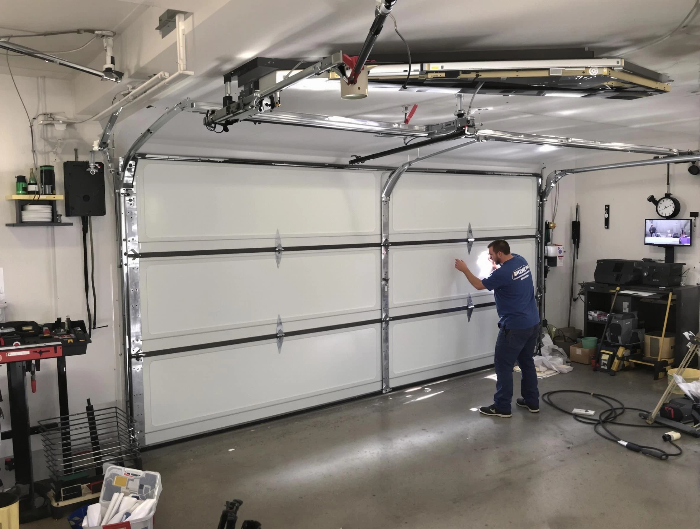 Professional garage door repair service by Sugar Hill Garage Door Repair in Sugar Hill